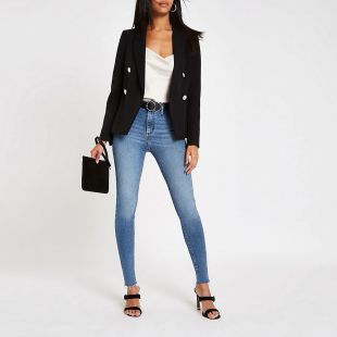 Black Breasted Blazer
