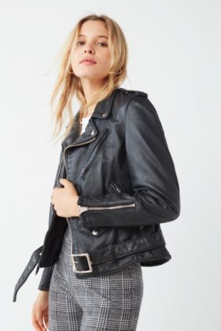 Leather Moto Jacket
