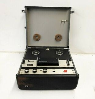 Sony - Vintage Sony Reel to Reel Tape Recorder Player TC-105A 117V 60Hz 45W