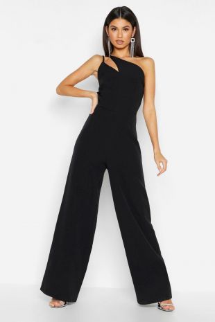 One Shoulder Jumpsuit
