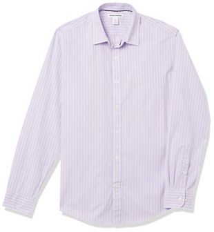 Amazon Essentials - Pink Striped Shirt