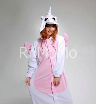 Cosplay animal caractère Combi-short à capuche nuit vêtements pyjama pyjama Costume paresseux tenue vêtements de nuit rose Licorne