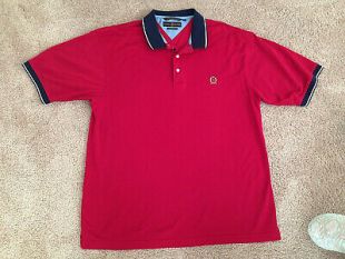 Tommy Hilfiger - Men's Tommy Hilfiger Golf Short-Sleeve Polo Shirt Red ...