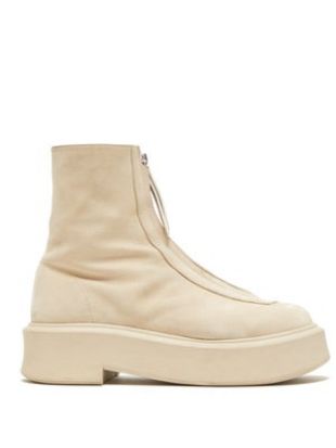 Zipped Boots