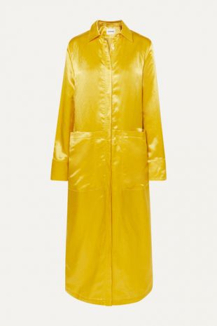 Jil Sander - Satin maxi dress