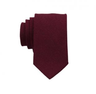 Liens marrons. Solid Maroon Neckties pour le mariage. Cravate en lin marron pour hommes. Marsala Ties for Groom, Groomsmen, Best Man. Mens Gift Idea