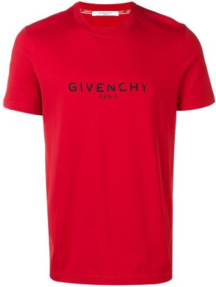 Givenchy t-shirt à Logo à Effet Usé - Farfetch