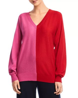 Bailey 44 - Simone Color-Block Cutout Sweater