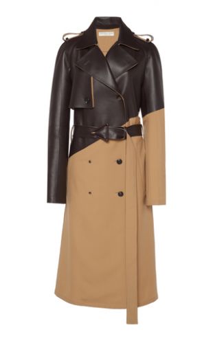 Wool and Leather Coat