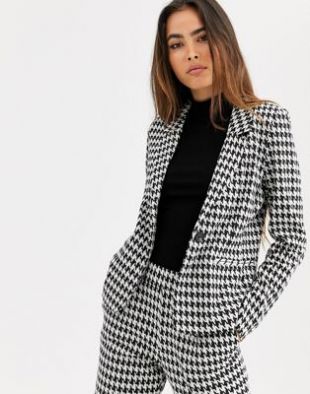 Blazer à motif pied-de-poule | ASOS