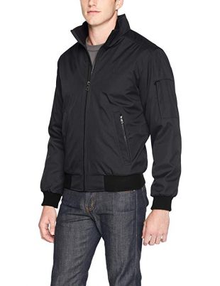Calvin Klein Men's Classic Rip Stop Bomber Jacket