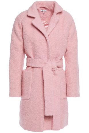 Belted Wool Blend Coat