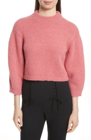 Cozette Cropped Pullover Pink