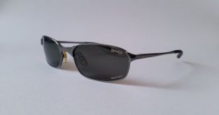 Sinner Men Rectangle Lunettes de soleil polarisées SISU-331-90-P20 Sport Style Silver Frame