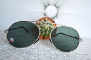 Lunettes de soleil sans jantes Pilot Oval Green 70s, lunettes de soleil de festival de wayfarer, lunettes de soleil de pilote de mens