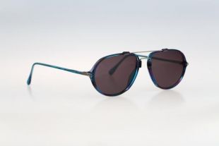 Lunettes de soleil aviateur ovale des années 90, Silhouette M 2747, vintage 90s unique unisexe unisexe lunettes de soleil aviateur ovale pilote homme, NOS