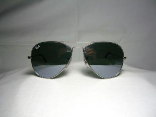 Ray Ban, Aviator, lunettes de soleil, RB 3025, verres cristal, Ray Ban Italie, vintage