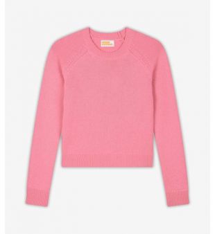 Pull col rond 6 fils 100% baby cashmere