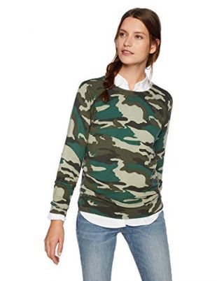 Camo Crewneck Sweater