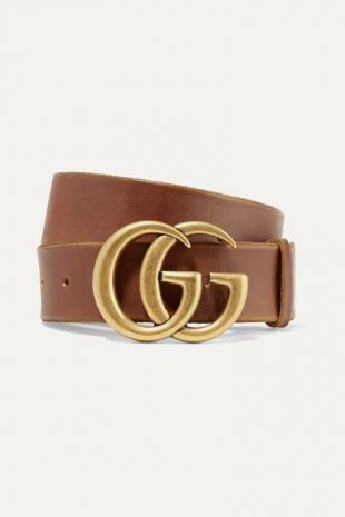 Leather belt
