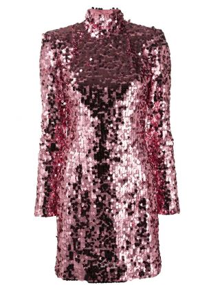 D&G - Dolce & Gabbana Sequined Short Dress - Farfetch