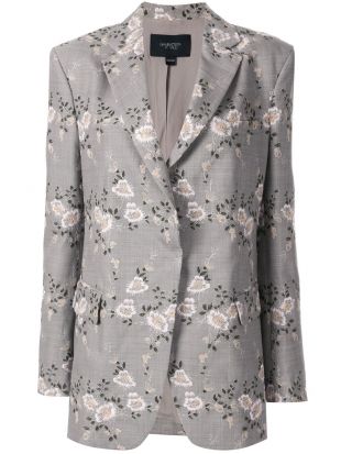 Giambattista Valli - Grey Floral Blazer