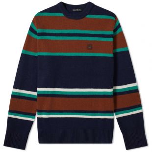 Navy Striped Sweater