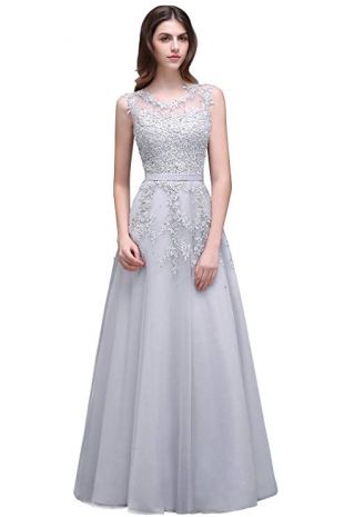 babyonline - Babyonline Women's Lace A Line Formal Evening Dress for ...