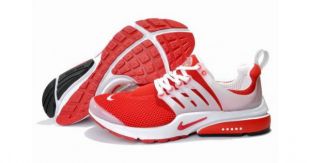 Nike Air Presto Mesh Mens Sneakers Red White At Low Price
