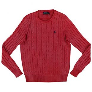 Polo Ralph Lauren - Polo Ralph Lauren Womens Cable Knit Crew Neck ...