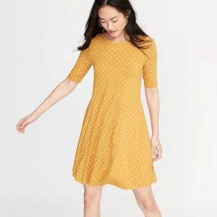 Polka Dot Swing Dress