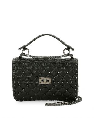 Rockstud Spike Medium Shoulder Bag