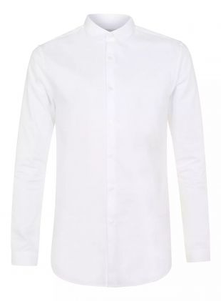 Chemise Premium blanche avec col rond