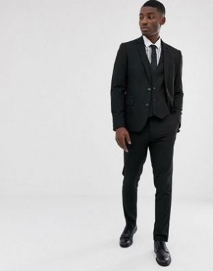 ASOS DESIGN - Costume slim - Noir | ASOS
