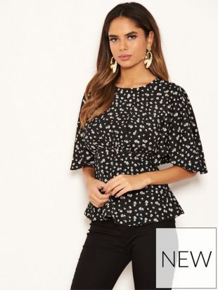 Print Top  Black
