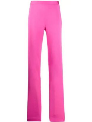 High Waisted Bootcut Trousers