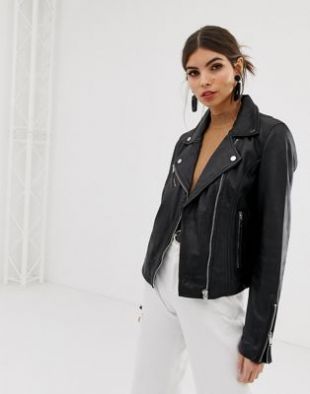 Leather Biker Jacket