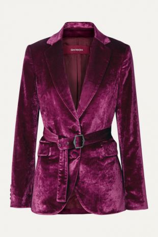 Pink Velvet Blazer