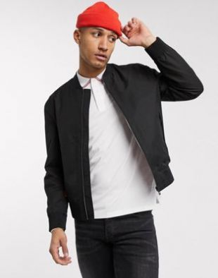 HUGO - Bado2021 - Bomber - Noir | ASOS