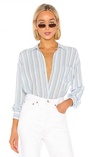 Blue Striped Shirt