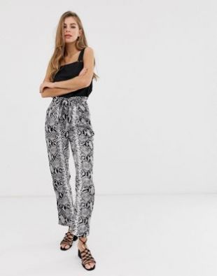 snake print pants