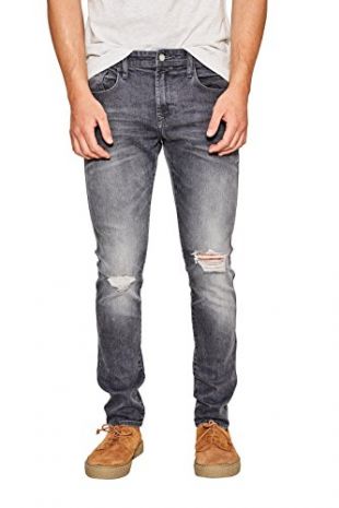edc by Esprit 087cc2b003 Jean Skinny, Gris (Grey Dark Wash 921), W33/L32 Homme