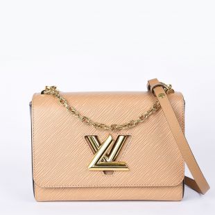 Louis Vuitton Twist MM Bag worn by Lucy Hale Los Angeles February 25, 2020