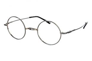 John Lennon Wheels Mens Eyeglass Frames - Silver/Gold