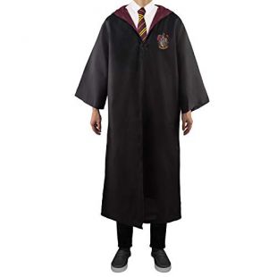 Cinereplicas - Harry Potter - Robe de Sorcier - Licence Officielle - Maison Gryffondor - XL - Noir et Rouge