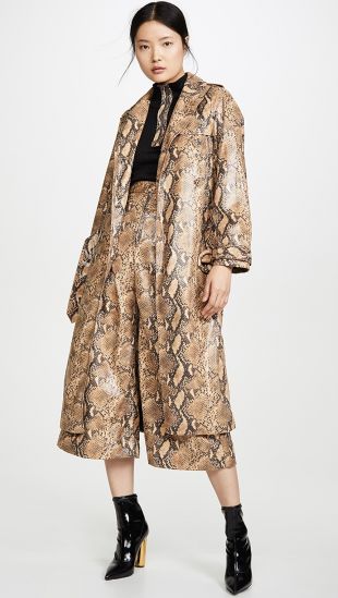 Spectrum Drop Waist Trench Coat | SHOPBOP