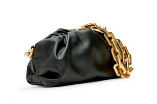 Black Chain Pouch Bag