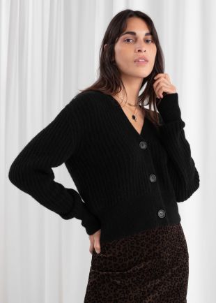 Wool Blend Cardigan