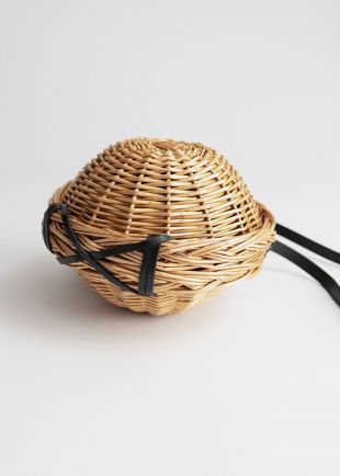 Circle Basket Crossbody Bag