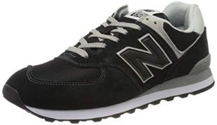 New Balance 574v2 Core, Sneakers Basses Homme, Noir (Black), 45 EU